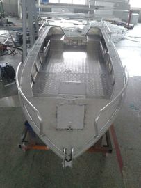 چین 3.00mm V Type Aluminum Flat Bottom Boats For Fishing , CE Certification تامین کننده